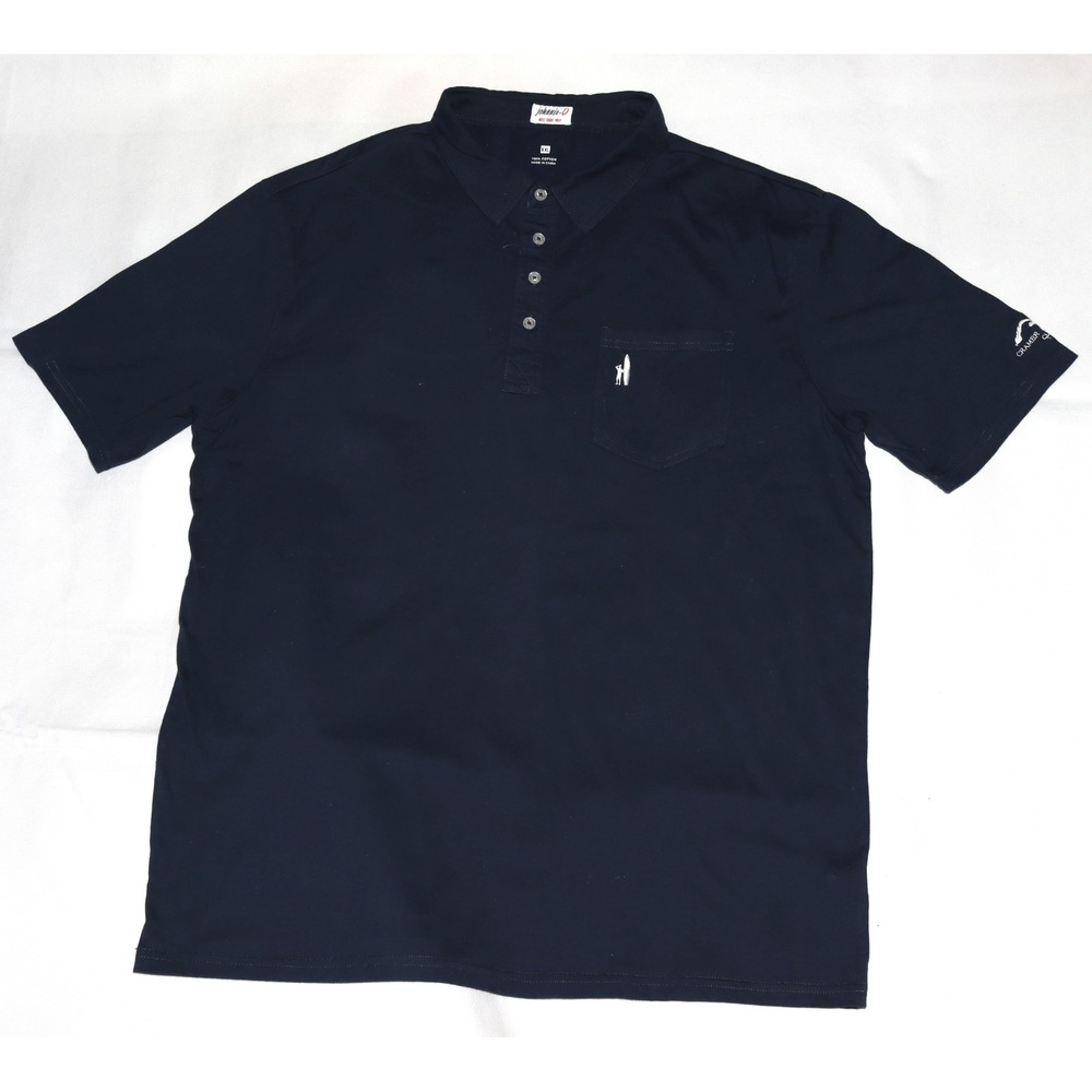 Johnnie O Santa West Coast Prep‎ Men's Short Sleeve Polo Shirt Size 2XL